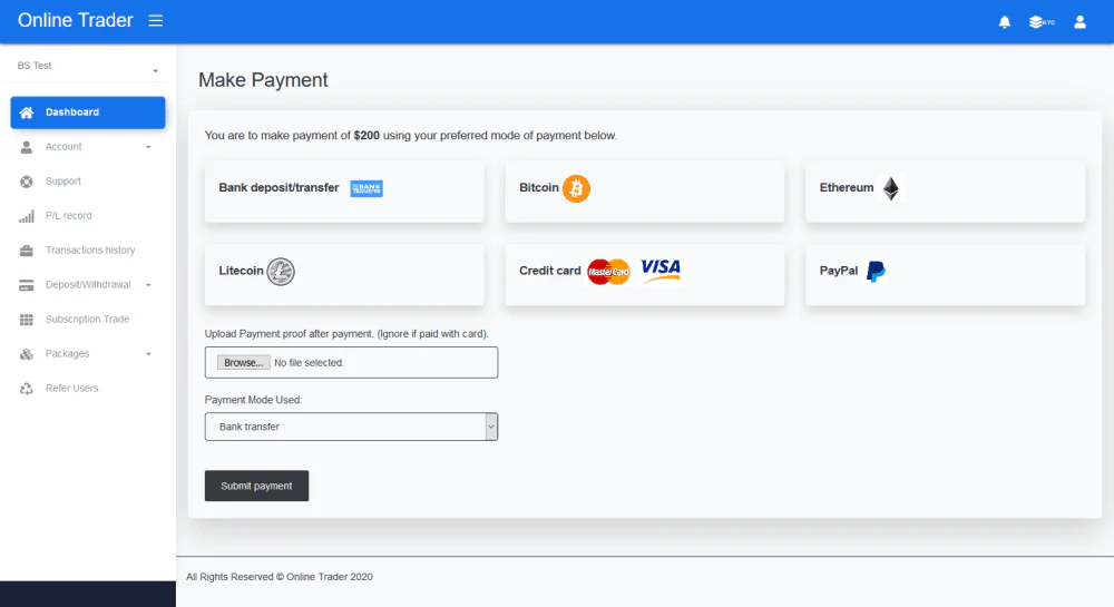 Online Trader preview 3