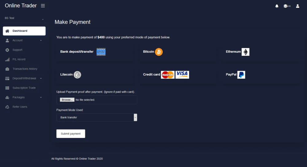 Online Trader preview 4